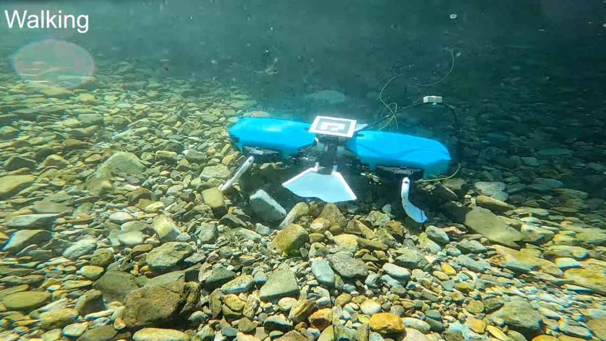 🌊 Introducing HERO-BLUE: The Next Frontier in Underwater Exploration! 🤖💦
Dive deep with HERO-BLUE, the cutting-edge biomimetic robot developed by Taesik Kim's team at South Korea's Pohang Universi