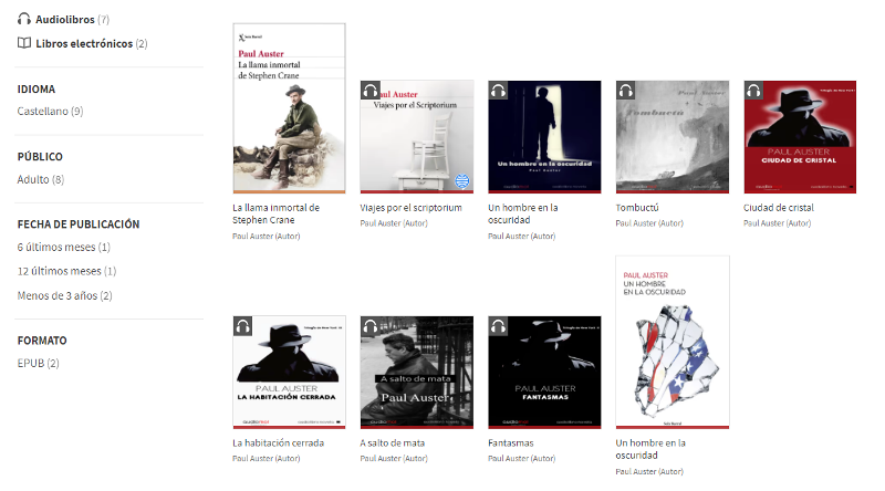 #PaulAuster en nuestra plataforma de libros electrónicos bit.ly/3ol1WF8