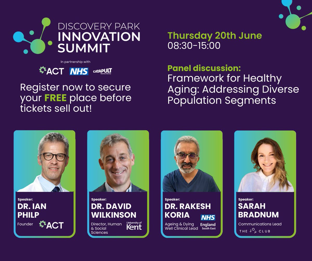 Get ready for an enlightening discussion from our panel session at the Innovation Summit. If you're an academic, clinician, leader, or entrepreneur in Healthcare, this is a session you don't want to miss! ⏳ What are you waiting for? Register now ⬇️ lnkd.in/ehuBHD2E