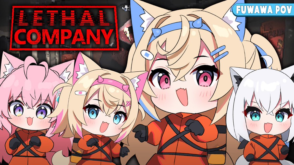 Our wonderful #ワンダフルカンパニー is back together and ready to meet the quota!! We’re going to work like dogs!! BAU BAUー！！🐾✨

【LETHAL COMPANY WITH FUBUKI & KOYORI】
fluffy revival of our WANderful company 🐾
🩵▶︎ youtube.com/watch?v=suwpET…
🩷▶︎ youtube.com/watch?v=fLHjpT…