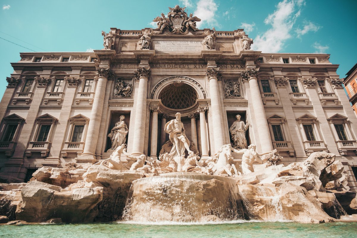 Can you name of the God featured at the centerpiece of the Trevi Fountain in Rome? 🤔 
It is not the Neptune, the god of freshwater in the Roman religion. 🤩 
It's the Greek sea god Oceanus. 🌊 💫 ✨ bit.ly/3JqFPHu

#VisitItaly #VisitEurope #GrandCenturyCruises