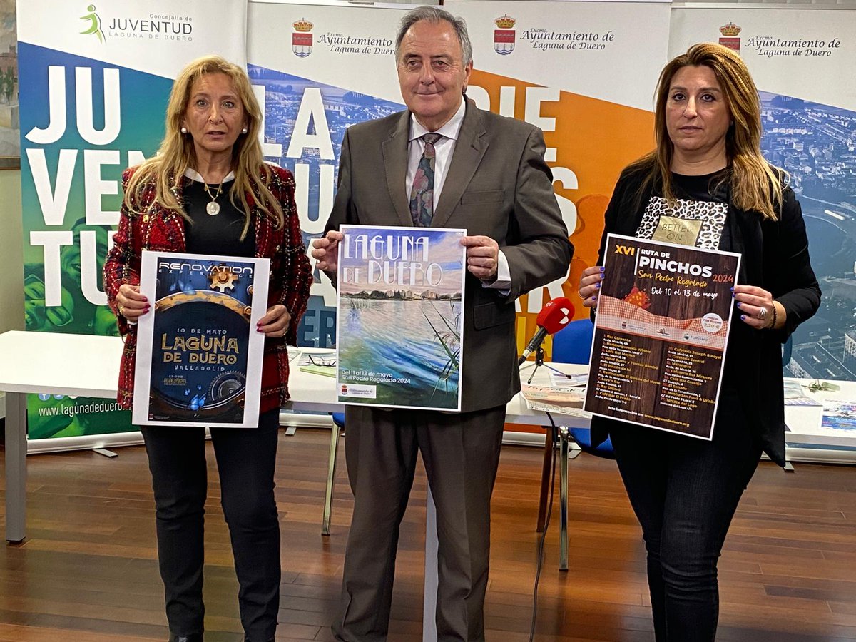 Ya se ha presentado la programación de San Pedro Regalado 2024. Puedes descargarte el programa en el siguiente enlace... 

lagunadeduero.org/los-espectacul…

#LagunadeDuero #SanPedroRegalado2024 #ConcejalíaDeFestejos