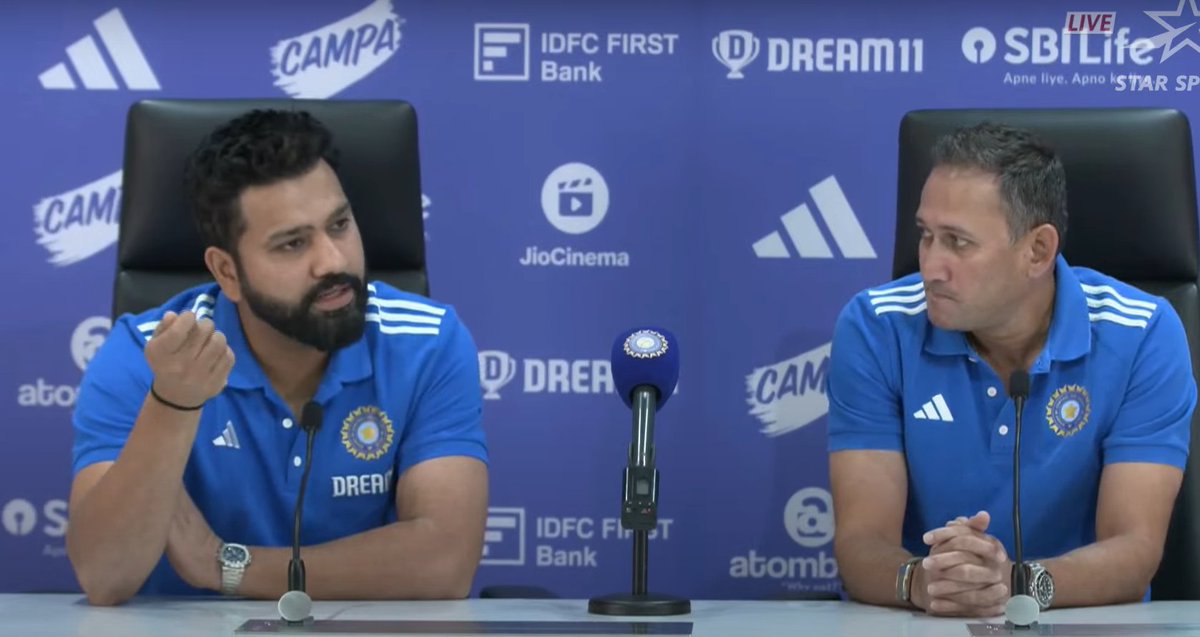 Rohit Sharma 🗣️: 'I have never played cricket in New York. I don't even know how the pitch will behave there [vs Pakistan] and what combination we should have. We will play a few practice matches, see what our opposition team [Pakistan] is doing, and set our playing XI

#PakvsInd