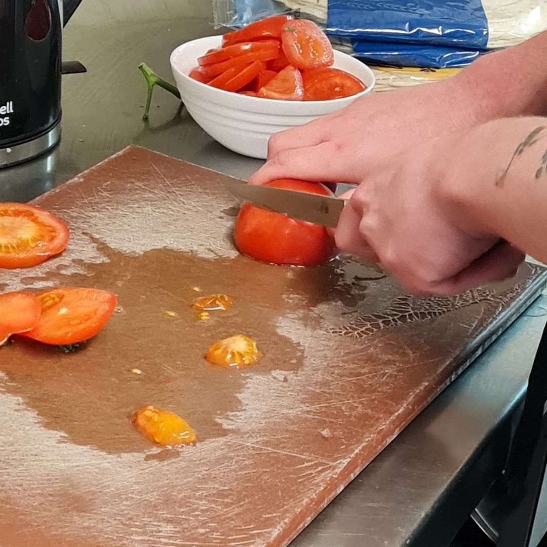One of our current residents recently expressed his feelings and friendship through the preparation of a farewell dinner for a resident who is moving on. It was touching to see the huge amount of thought and care that went into making the meal happen.
