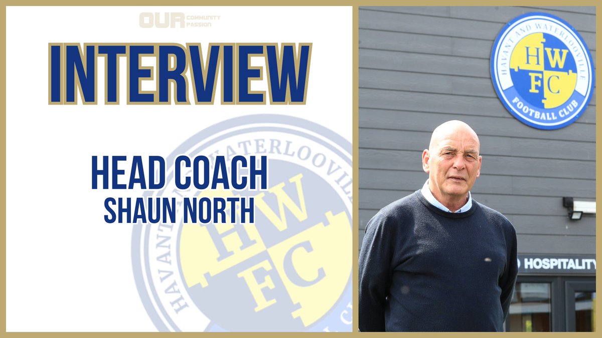 🗣️ 'Thank you for the Welcome, I look forward to getting started' HawksTV spoke with Head Coach Shaun North after news of him joining the club ahead of the 2024/25 Season 🔗: youtu.be/hoWX_M609V0 #HWFC #COYH