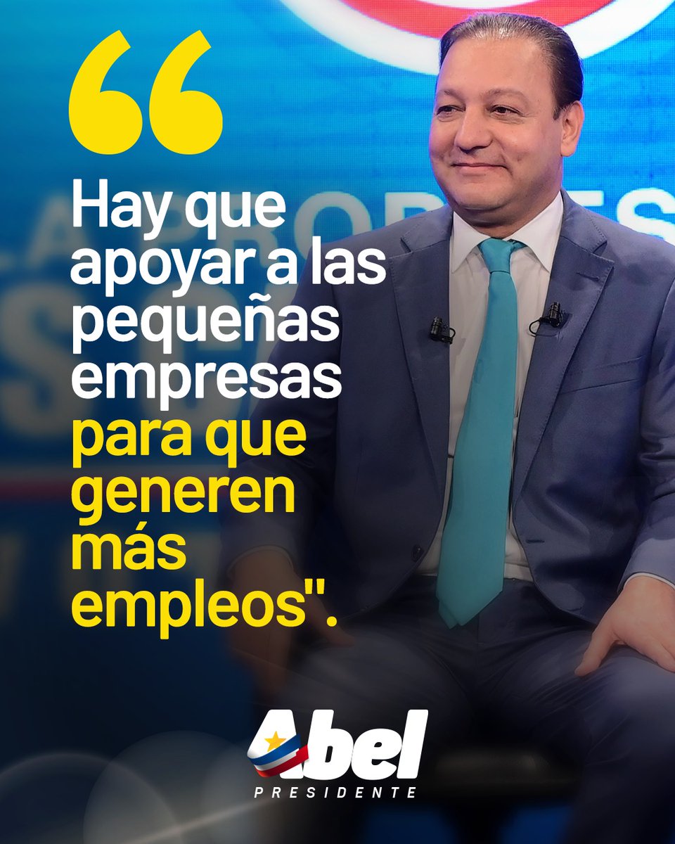 #AbelMartínez | 'Hay que apoyar a las pequeñas empresas para generar más empleos'. #AbelEscuchaLaGente #TrabajarConCorazón