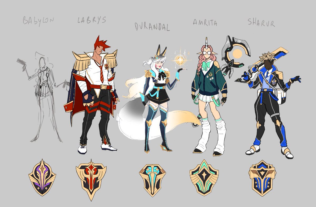 heres how the final lineup is looking so far, decided that soraka and ekko are probably final atp, unless i find smth better to do with them, ill just move onto MF now
