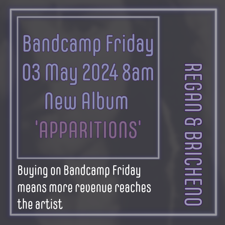 Tomorrow at 8am. reganbricheno.bandcamp.com/follow_me