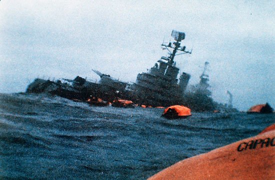 #OTD in 1982, HMS Conqueror became the first nuclear-powered submarine to sink an enemy vessel when it torpedoed the ARA General Belgrano during the Falklands War. The General Belgrano was formerly USS Phoenix (CL-46) which had survived the attack on Pearl Harbor.
