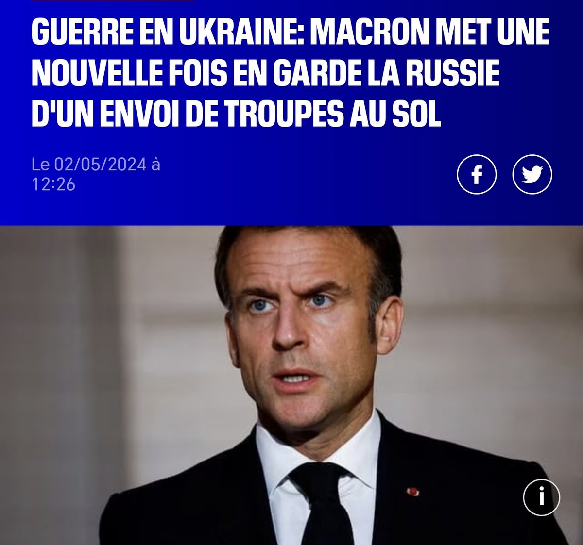 Un jour, il faudra bien que @EmmanuelMacron explique pourquoi il tient tant à ce que la France envoie ses soldats combattre et mourir en #Ukraine️ alors que c'est autant le chaos en #France...
Qui pour protéger les Français ?
#Emeutes
#Blackblocs
@RNational_off 
@RN_Nice06