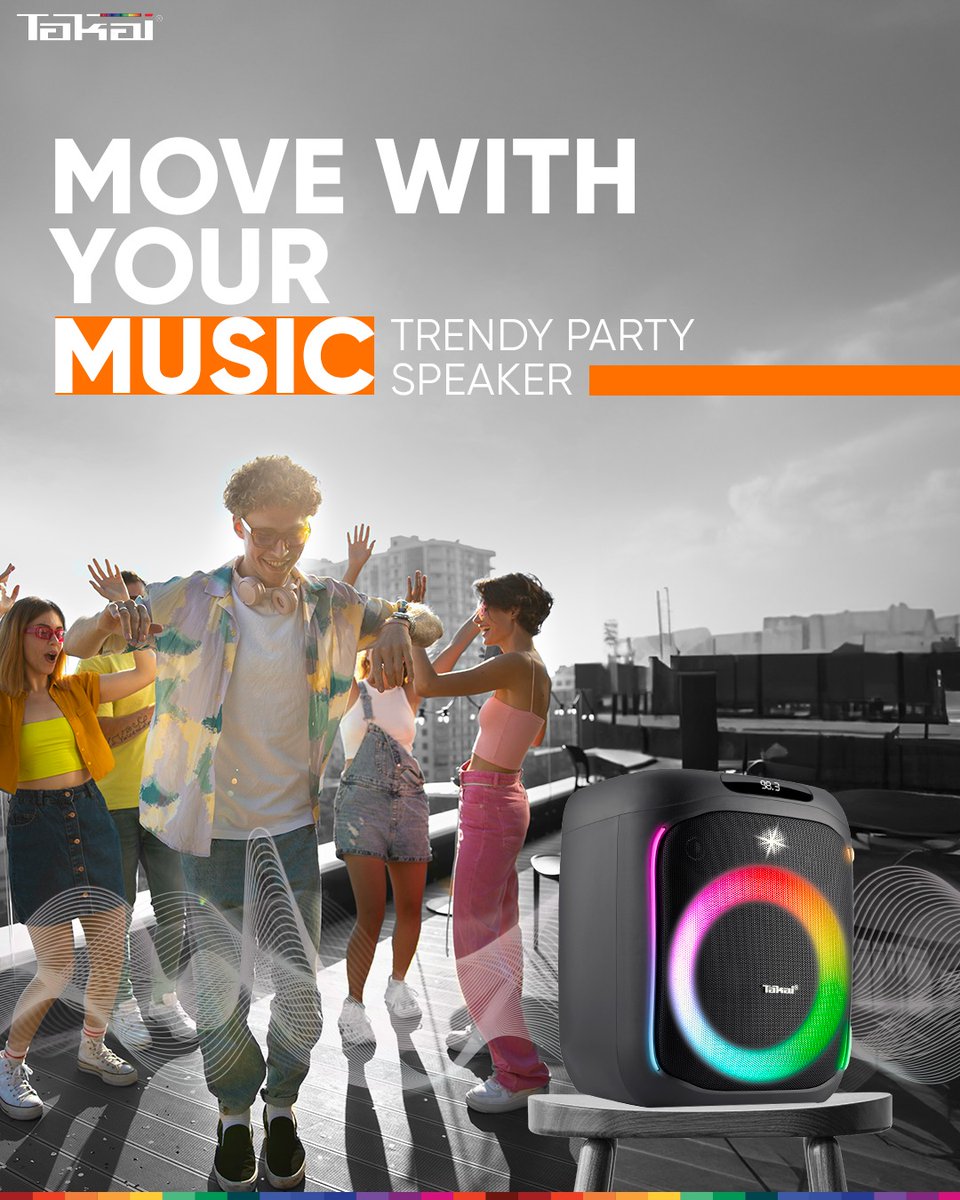 Take Your Party Anywhere with Our Trendy Party Speaker!!
Click on the link in bio to know more.

#Takai #TakaiWorld #Trendy #TrendyPartySpeaker #BluetoothSpeaker #Trending #Party #Music #MoveWithYourMusic #AmazonGreatSummerSale