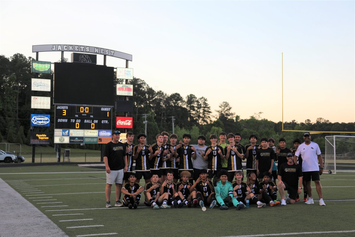 Jackets WIN! Boys Soccer defeated Indian Land 3-1 Wednesday night at the Nest in Round 2 of the 4A State Playoffs! Jackets will host Riverside Friday night at 6PM. Come out & support these Jackets!