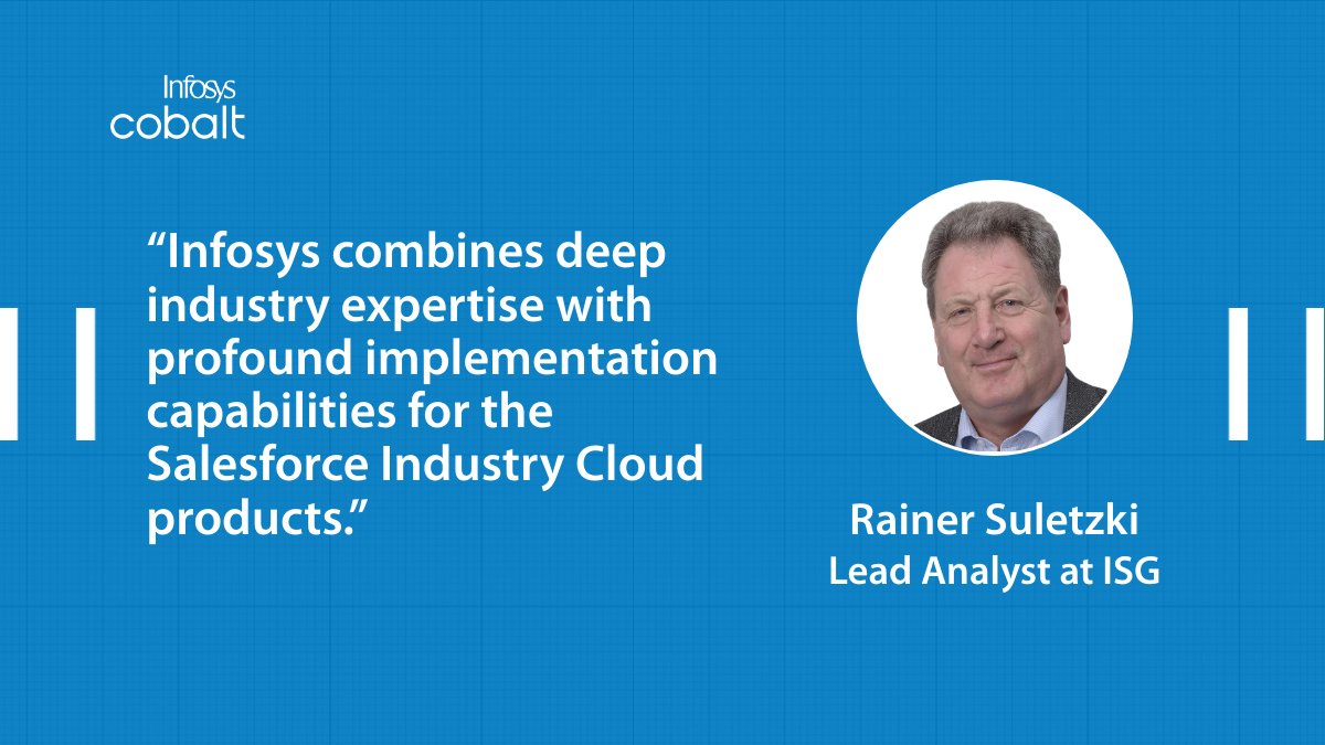 Empowering businesses with GenAI! Infosys offers industry-specific #Salesforce solutions to help you thrive. See the ISG report: infy.com/3WsgHYL
#InfosysCobalt #ScaleNewSummits