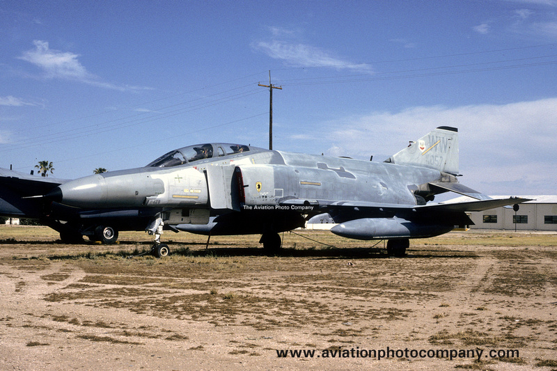 USAF McDonnell F-4E Phantom 74-1057/WW at AMARC Davis Monthan (1994) aviationphotocompany.com/p882451834/edf… More F-4 images: aviationphotocompany.com/p412807271