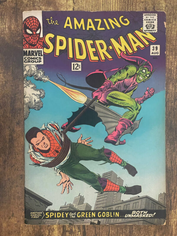 Amazing Spider-Man #39 - GORGEOUS - Green Goblin Revealed as Norman Osborn

Ends Sun 5th May @ 11:05pm

ebay.co.uk/itm/Amazing-Sp…

#ad #comics #marvelcomic #imagecomics #DCComics