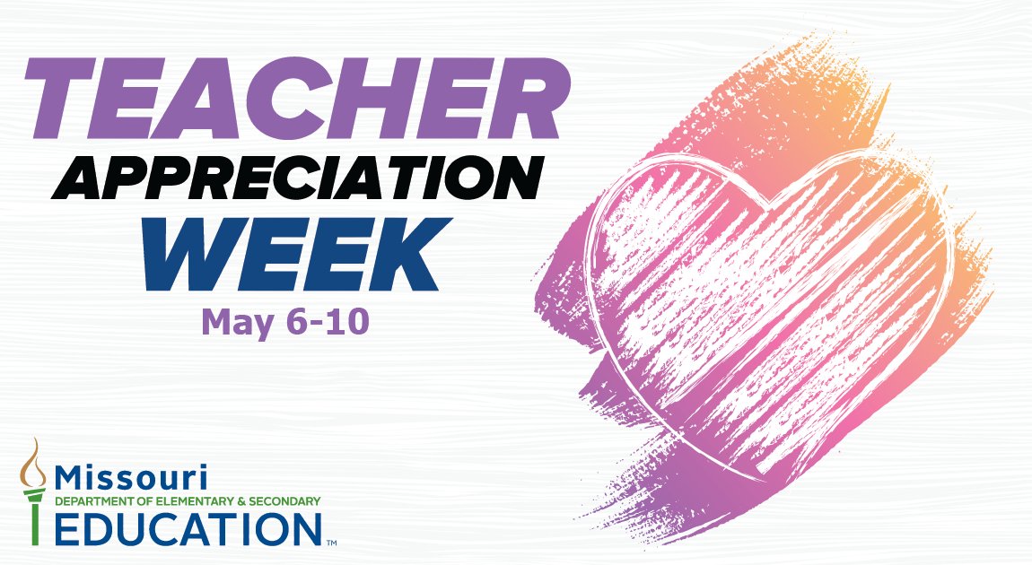 Join DESE and .@MoCommissioner in celebrating the nearly 70K educators across MO who work tirelessly every day to change students’ lives. RT or reply and tell us about the influential teachers in your life - and use #ThankAMOTeacher! vimeo.com/modese/teacher…  #ShowMeSuccess