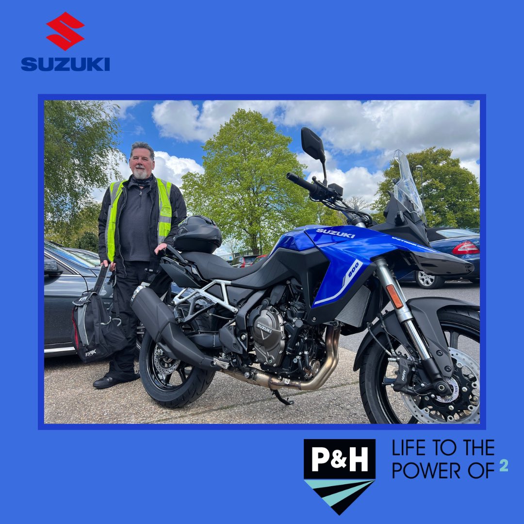 Thank you to Steve who collected his new @SuzukiBikesUK DL800.  We hope you have many great journeys on it #newbikeday #happy #adventureawaits #westsussex