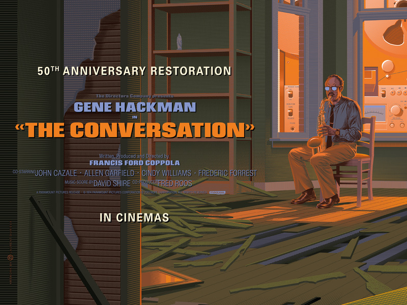 New Trailer and Poster for the 50th Anniversary Restoration of Coppola’s THE CONVERSATION themoviewaffler.com/2024/05/conver… #TheConversation #trailers #film #movies #FrancisFordCoppola #GeneHackman @StudiocanalUK