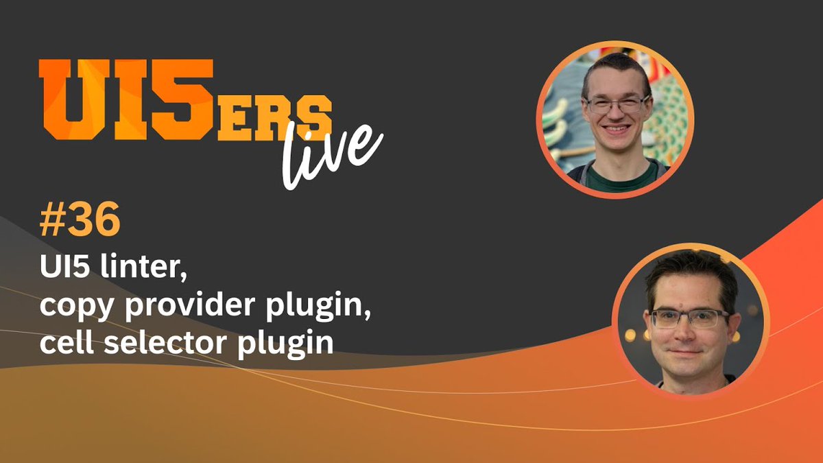 Discover the latest updates in UI5 development at #UI5ers ! Learn about the UI5 linter, CopyProvider plugin, and CellSelector plugin. Enhance your UI5 projects with these powerful tools. #SAPOpenSource @OpenUI5 🔗 sap.to/6019jMY6B.