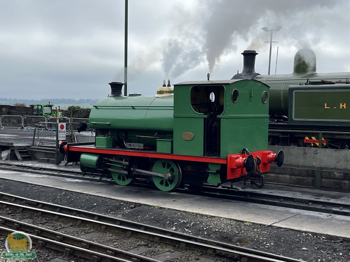 Urie S15 No.506 getting up steam, ready for the days trains. Kilmersdon simmers over the ash pit with steam building up nicely 27th April 2024.