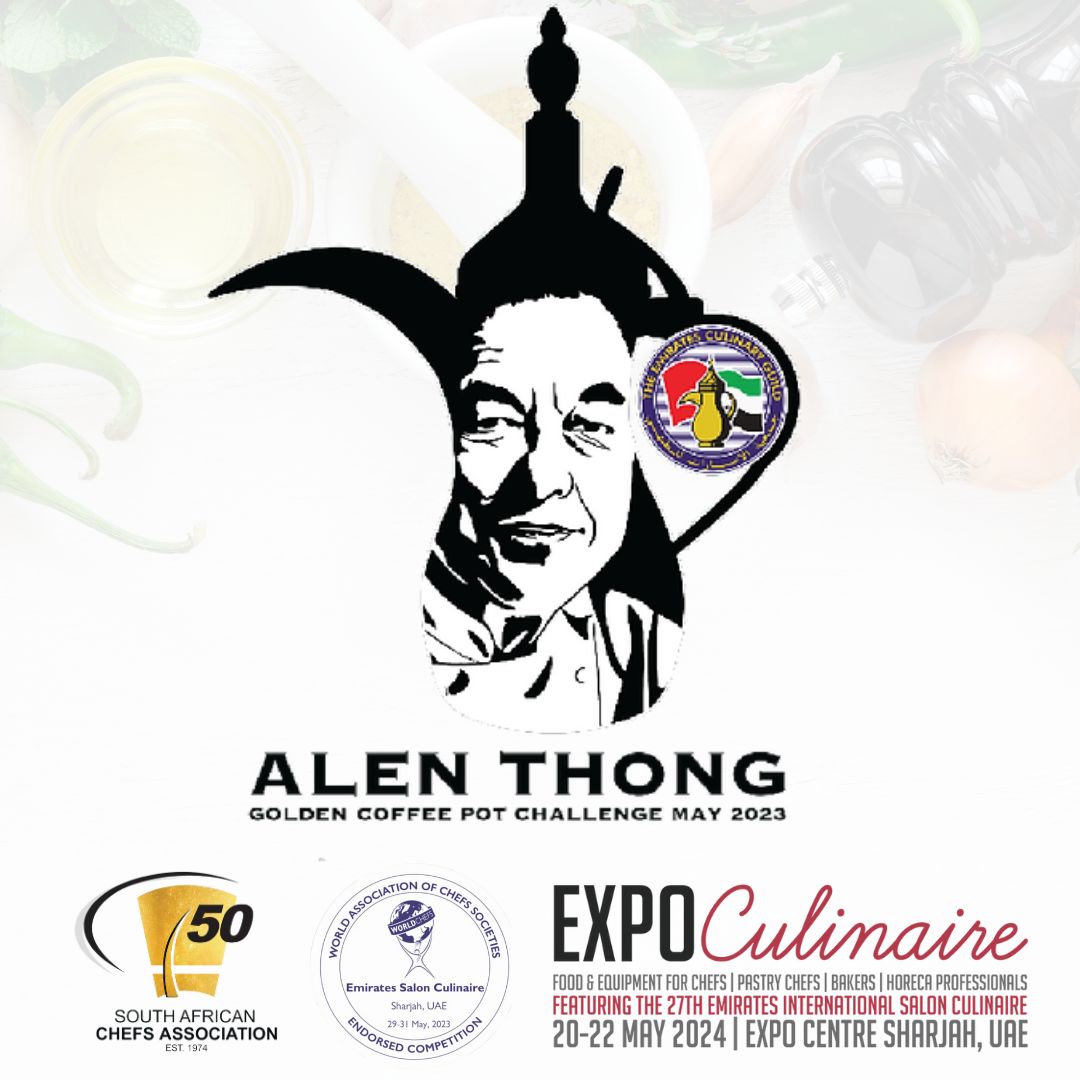 South Africa is invited to participate at the Alen Thong Golden Coffee Pot Young Chefs Challenge- UAE. To read more, click here: facebook.com/sachefsassocia…

#SAChefs50Years #SAChefsAlenThong #SAChefsExpoCulinaire2024