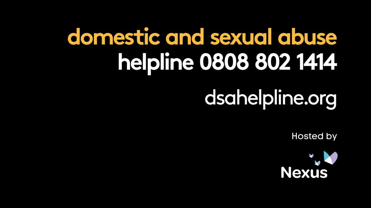 Don't forget we're available all weekend, 24/7 if you need support or a listening ear. You will be heard. You will be believed. 💛 ☎️ 0808 802 1414 📩 help@dsahelpline.org 💻 dsahelpline.org