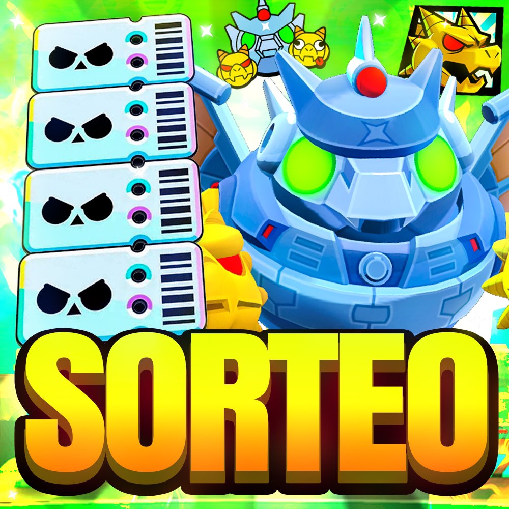 RodriiFN_'s tweet image. #SORTEO #BrawlStars

🤖 x4 BRAWL PASS PLUS 🤖

- Seguir a @RodriiFN_ 
- ⁠Seguir a @H3ctoRuiz
- Like y RT ❤️☘️
- Menciona 2 amigos 

(+3.000 comentarios = 1 Brawl Pass Plus Extra) 😳

Ganadores 06/05/2024 🔥