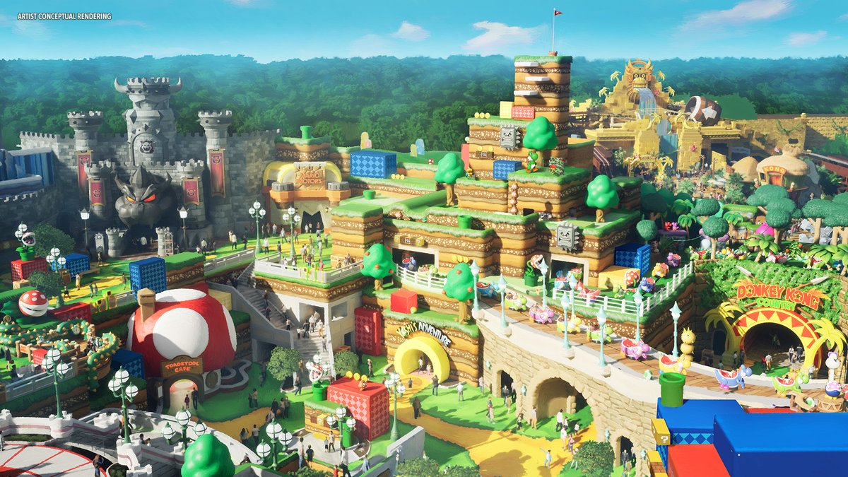 Work up an appetite racing down Rainbow Road? SUPER NINTENDO WORLD will offer unique dining stops to get your snack game on – Toadstool Cafe, Yoshi’s Snack Island, and Turbo Boost Treats, each featuring themed bites sure to impress any Nintendo fan! 🍄🧑‍🍳