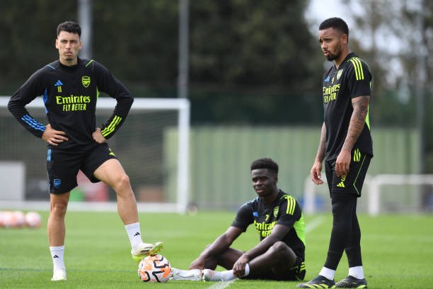 🗣️| Gabriel Jesus on chemistry between himself, Bukayo Saka and Gabriel Martinelli: “Unfortunately this season we haven’t played together a lot, mainly because of me having some injury problems and then Gabi sometimes as well. 

“It’s a shame because last season we were flying…