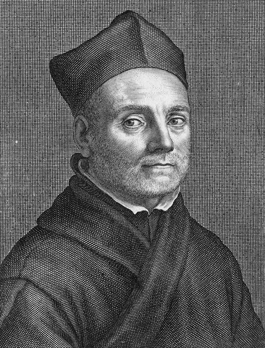 The Jesuit polymath Athanasius Kircher was born #otd in 1602. He contributed to the field of Egyptology, made early observations of microbes through a microscope, had himself lowered into the crater of Vesuvius, and served as a scientific clearinghouse.