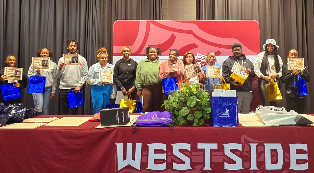 Westside CELEBRATED May 1st National Decision Day with our incredible Seniors. Here's to our Seniors and their bold choices as they embark on this exciting new chapter! #Built4Bibb #4EReady #WestsidePride #ClassOf2024 #DecisionDay2024