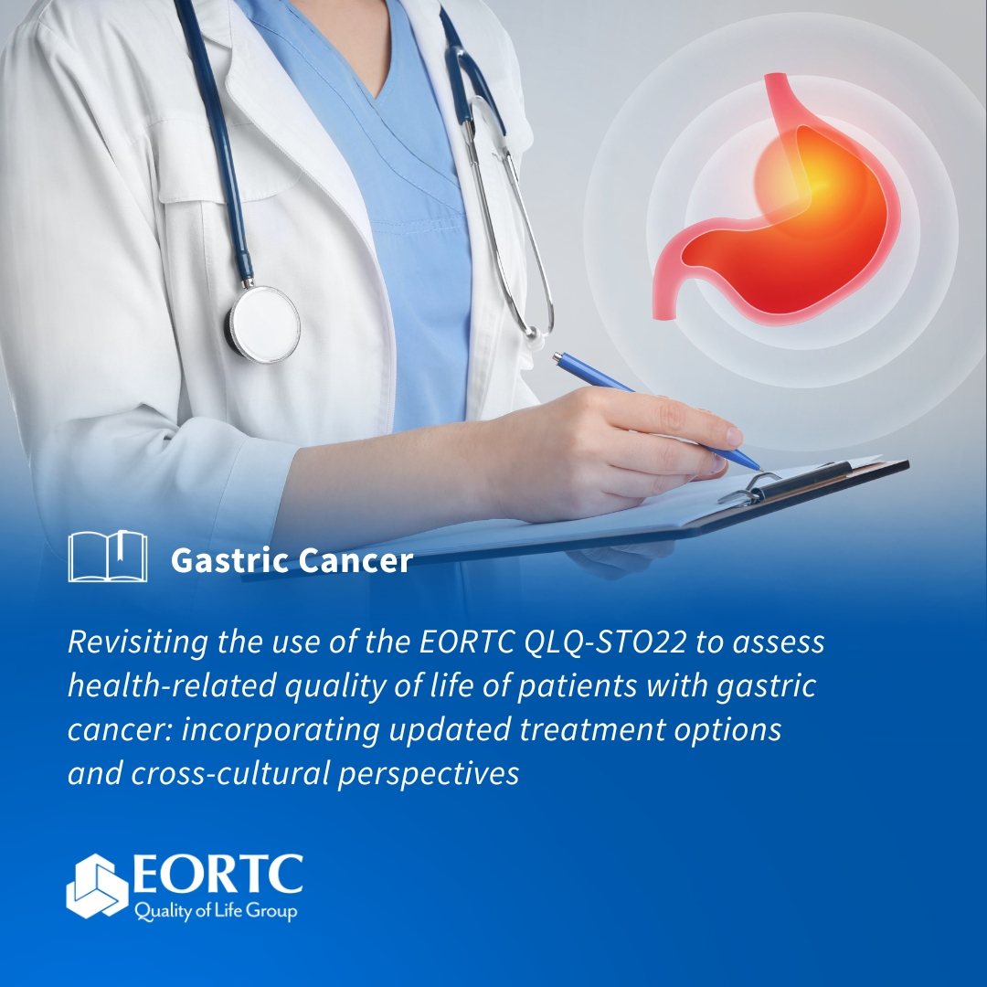 📚 A new study from the #QualityOfLife Group highlighting the importance of updating the QLQ-STO22 measure to capture new #GastricCancers patients' health-related quality of life issues was published on Gastric Cancer. 👉 eortc.org/bibliography/ #GivingVoice2Patients