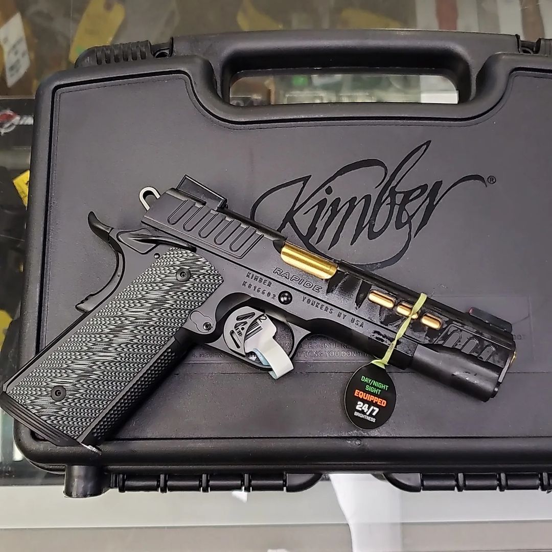 New arrivals!!

 Kimber Rapide 45acp 1911 #handgun #1911 #45acp #pistol #kimber #rapide