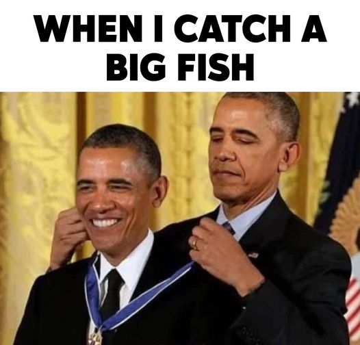 🎖 When you're your own biggest competition—literally! #GoBigOrGoHome #FishingLife #fishinguk #fishingmemes #fishingtime