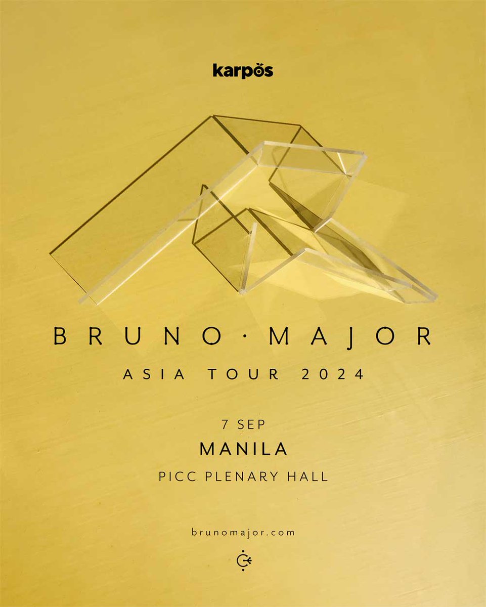 Bruno Major Live in Manila Artist Pre-sale starts tomorrow May 3! Ticket details here: philippineconcerts.com/foreign/bruno-… Presented by @karposmm