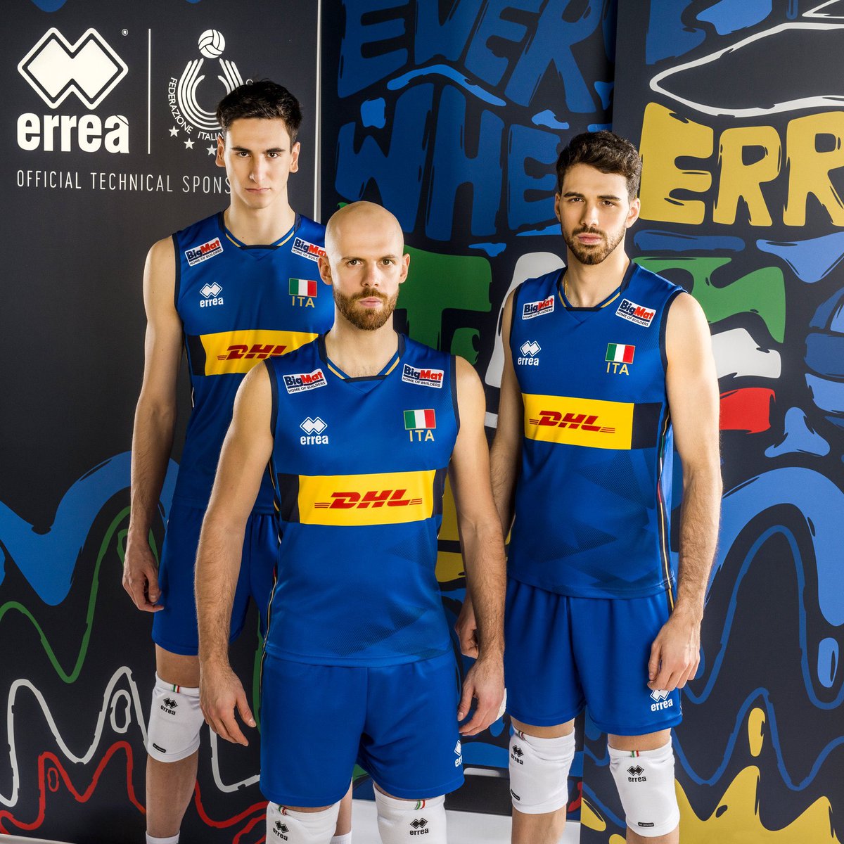 Errea Sport, İtalya'nın VNL'de giyeceği mavi formayı tanıttı!
