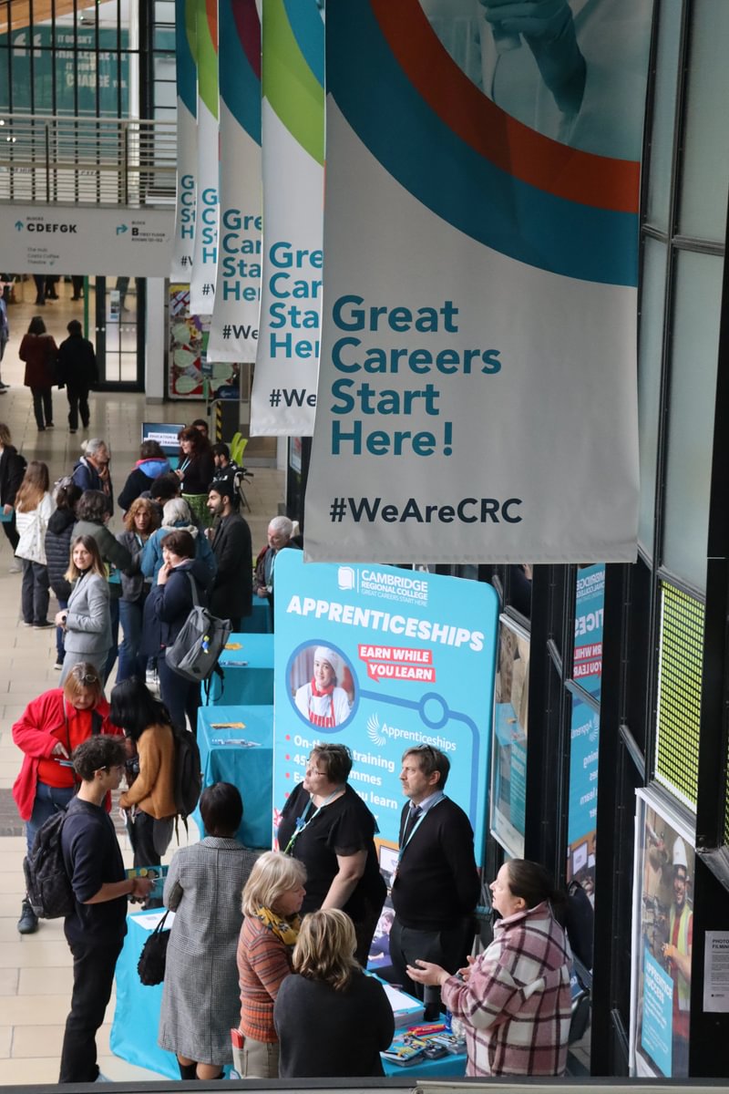 #ThrowbackThursday Last week we welcomed 100s of visitors to our Open Day, and we had a special visit from Dr @NikJohnsonCA, @CambsPboroCA Mayor, more on his visit soon. Couldn't make it? Join us next time, browse online or talk to our team, enquiry@camre.ac.uk or 01223 226315.