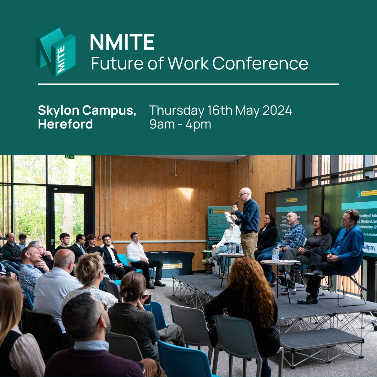 Just 3 weeks to our conference! Explore tech's impact on work and future skills with top speakers. 🗓️16 May, Skylon Campus, Hereford, 9-4. Don’t miss out! Swipe ➡ to meet a few of the incredible speakers! #FutureOfWork #Innovation