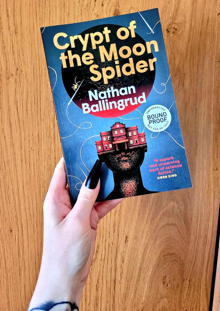 A moody spooky moon novella, I loved this, a short book but a big story, can't wait for the next in the series! Thankyou @TitanBooks @NBallingrud Full review goodreads.com/review/show/64…