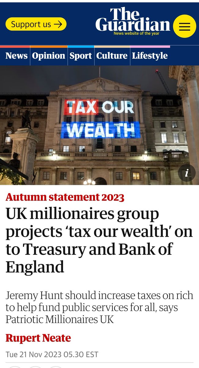 Every election they pull out the 'wealthy will leave if Labour get in' card. They never left the last time Labour were in power. Many wealthy folk openly campaign to be taxed more.