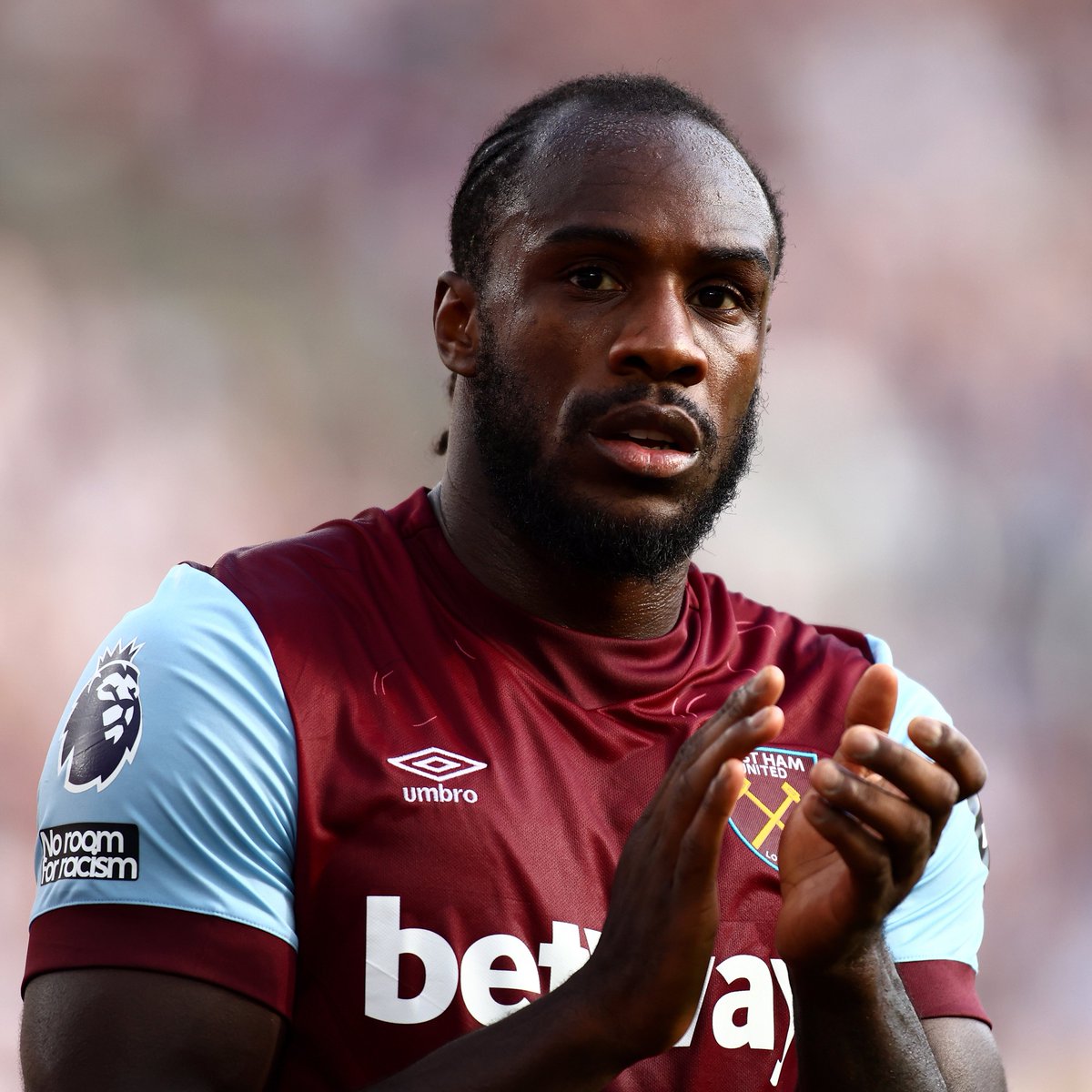 Michail Antonio on Premier League title race: 'If it goes down to the last day, I reckon Arsenal wins it. 'Last game of the season, we [West Ham] have something to play for as well, we’re trying to get into Europe, Man City away,' he told The Footballer’s Football Podcast.