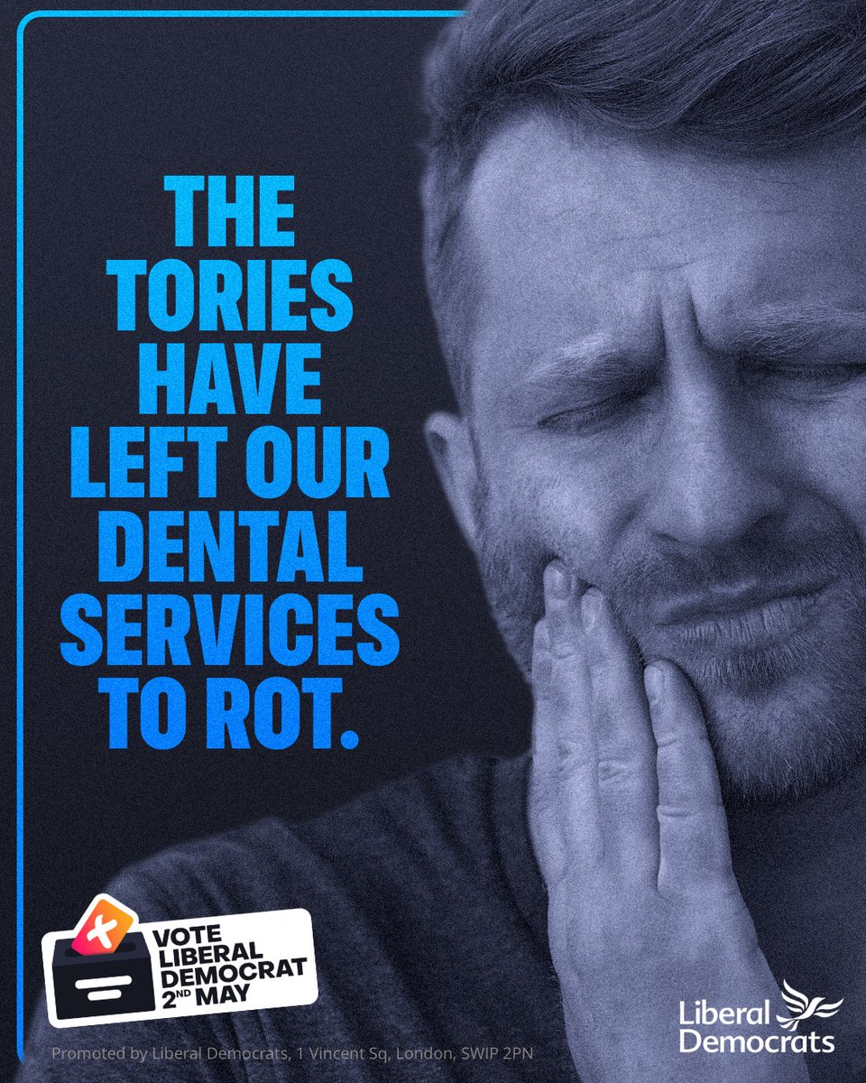 Nobody should be forced to queue outside for hours just for a hope of seeing a dentist. The Conservatives have left our dental services to rot.
