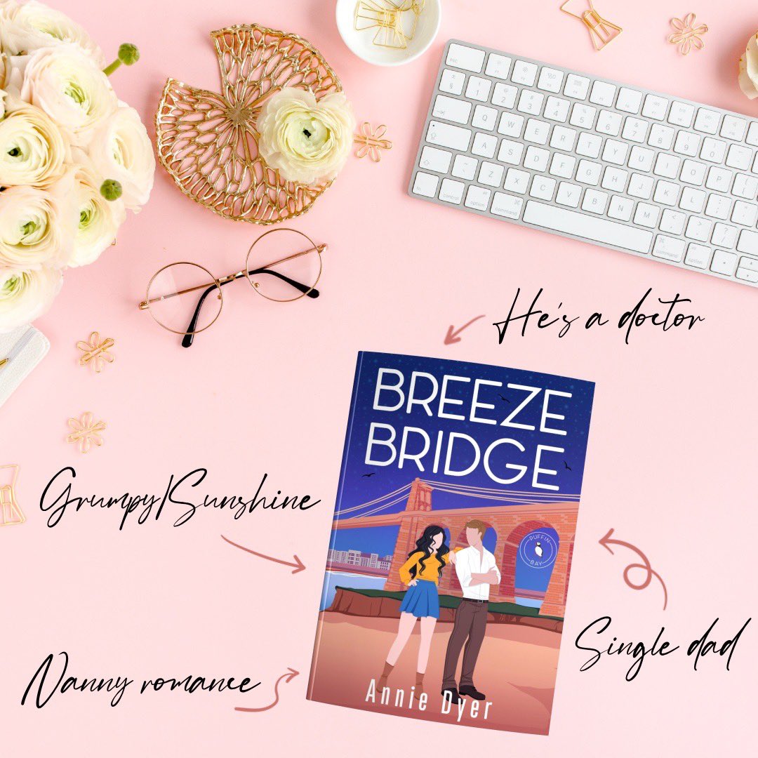 Breeze Bridge by @WriterAnnie  is LIVE! #singledad #grumpysunshine #nannyromance #smalltown #contemporaryromance