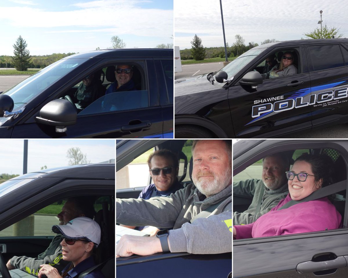 📷 Throwback Thursday: Bonus Day! Participants in the Shawnee Citizens’ Police Academy recently experienced an EVOC (Emergency Vehicle Operator Course) ride-along with academy instructors. Stay tuned for registration details for our fall academy!