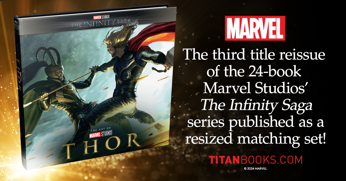 DON'T MISS OUT ON THE THIRD OF 24 MARVEL STUDIOS' THE INFINITY SAGA FILM TITLES BEING PUBLISHED AS A RESIZED MATCHING SET! GET YOUR COPY NOW FROM @TITANBOOKS: BIT.LY/48ZL5NK