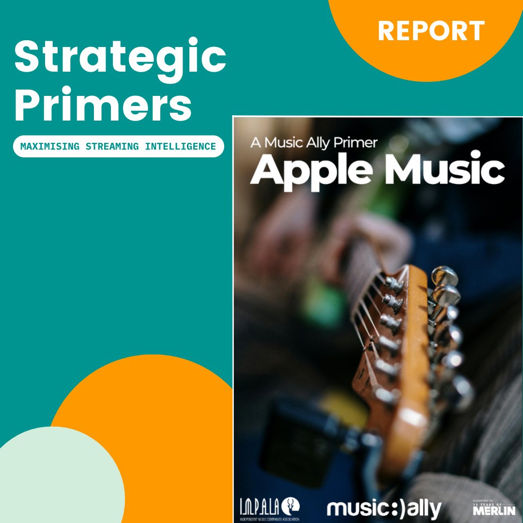✅ IMPALA & @musicallybiz are pleased to release their third Strategic Primer on Apple Music to provide independent labels with comprehensive intelligence on how to maximise key streaming opportunities & visibility for their artists. Report for members 👉 bit.ly/3TpWnmG