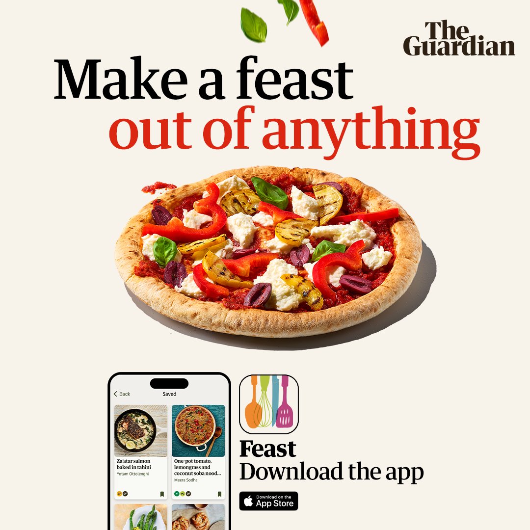 Enjoy over a thousand easy and inspiring recipes from our brilliant Guardian and Observer cooks, to help you make a feast out of anything. Download the Feast app today and discover your new favourite recipe. Available now on iOS, coming soon on Android app.adjust.com/1bv5vfy1?fallb…