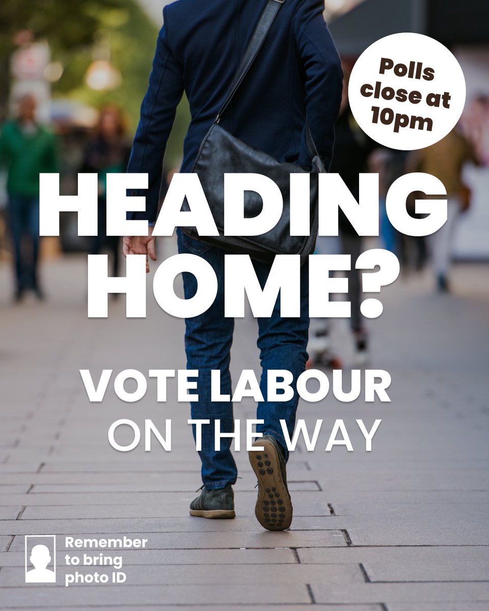 ⏰5 hours to go until polls close ⏰ Remember to vote for our Labour Mayor @olivercoppard before 10pm TODAY.