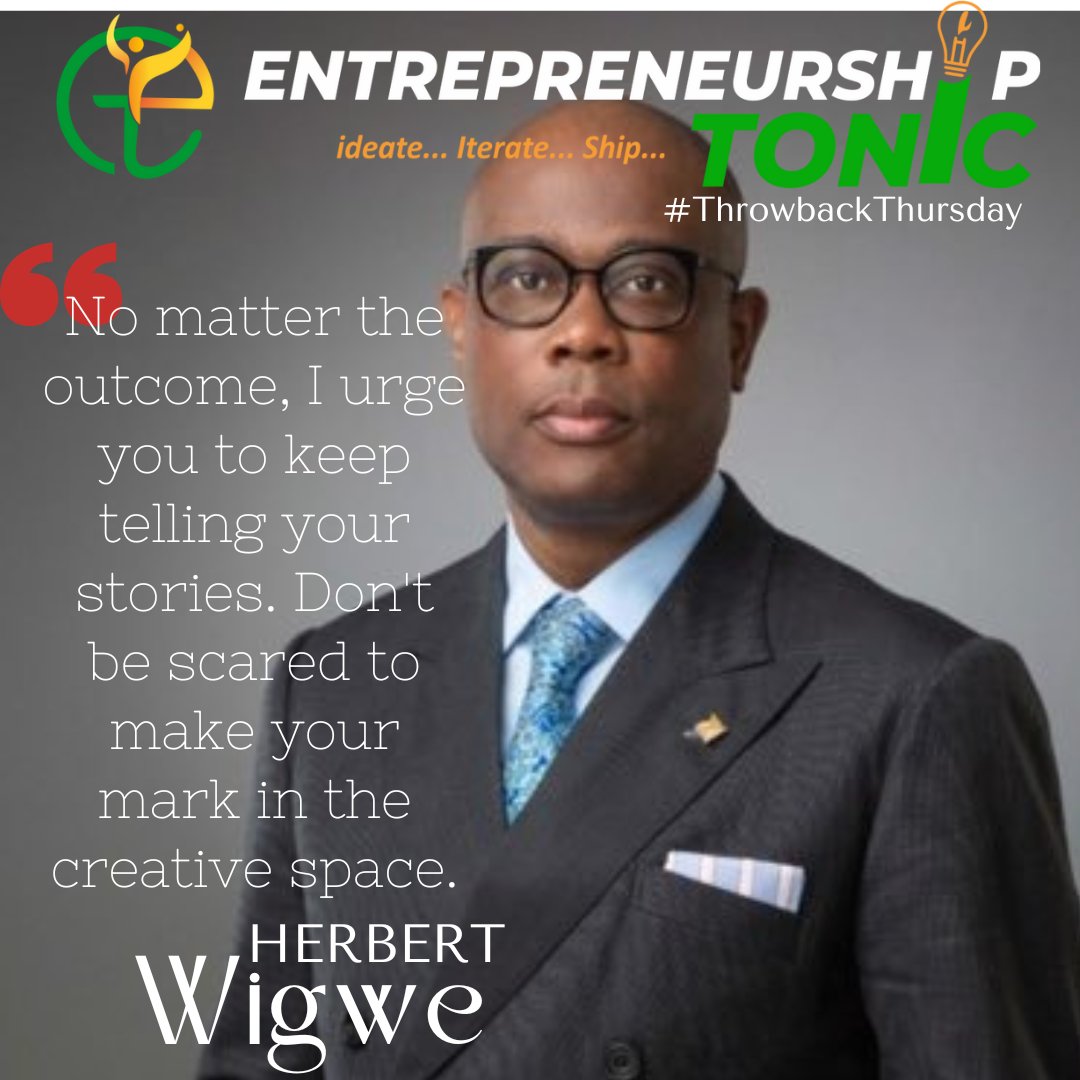 #ThrowbackThursday: Celebrating Herbert Wigwe’s Epic Entrepreneurial Ride!

Hey, folks! Today, let’s take a ride back in time to honor the legend himself, @HerbertOWigwe. From rags to riches, this guy’s story is pure gold!

 #HerbertWigweLegacy
#EntrepteneurshipTonic
#TBT