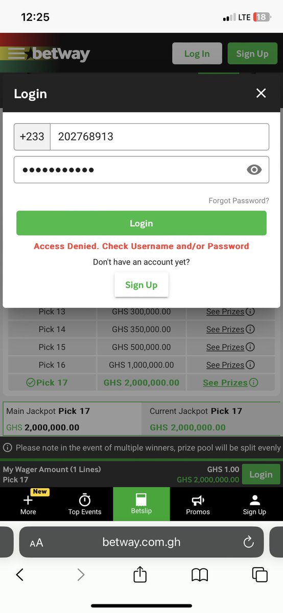 What shame.  @enokay69 I chop @betway_gh  65million Ghana cedis them lock my account